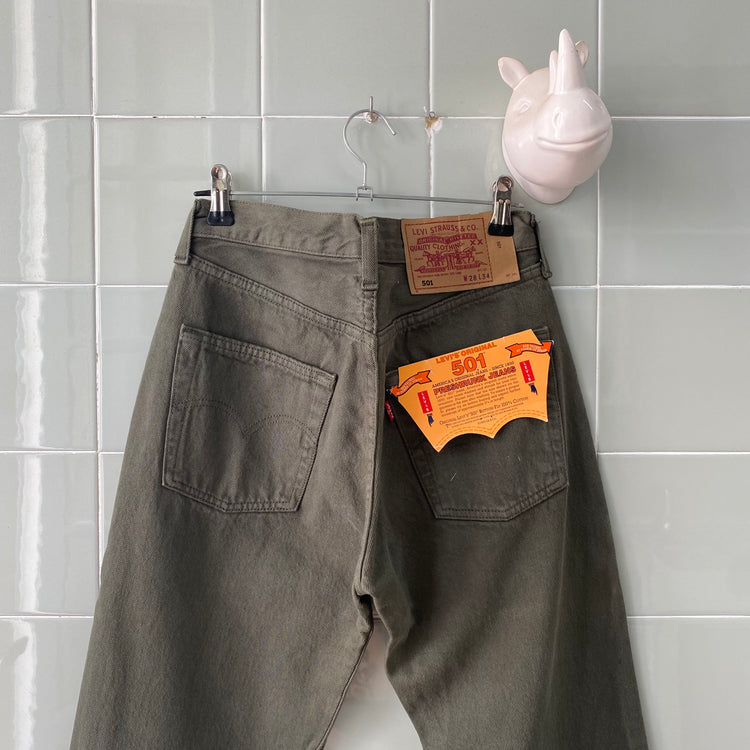 PANTALÓN VAQUERO LEVI'S 501 GREEN