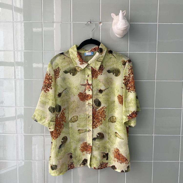CAMISA CARACOLAS - Ghetto Gato Vintage Alicante Ropa