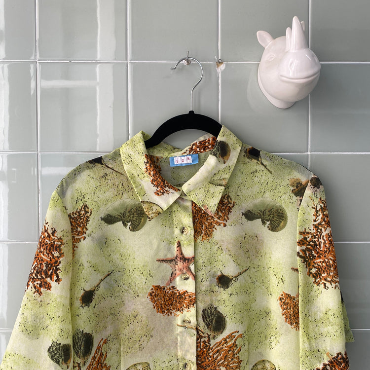 CAMISA CARACOLAS - Ghetto Gato Vintage Alicante Ropa