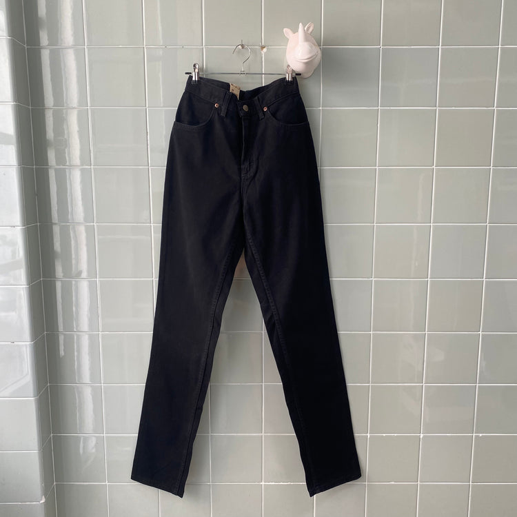 VAQUERO LEE NEGRO LEATHER TAG