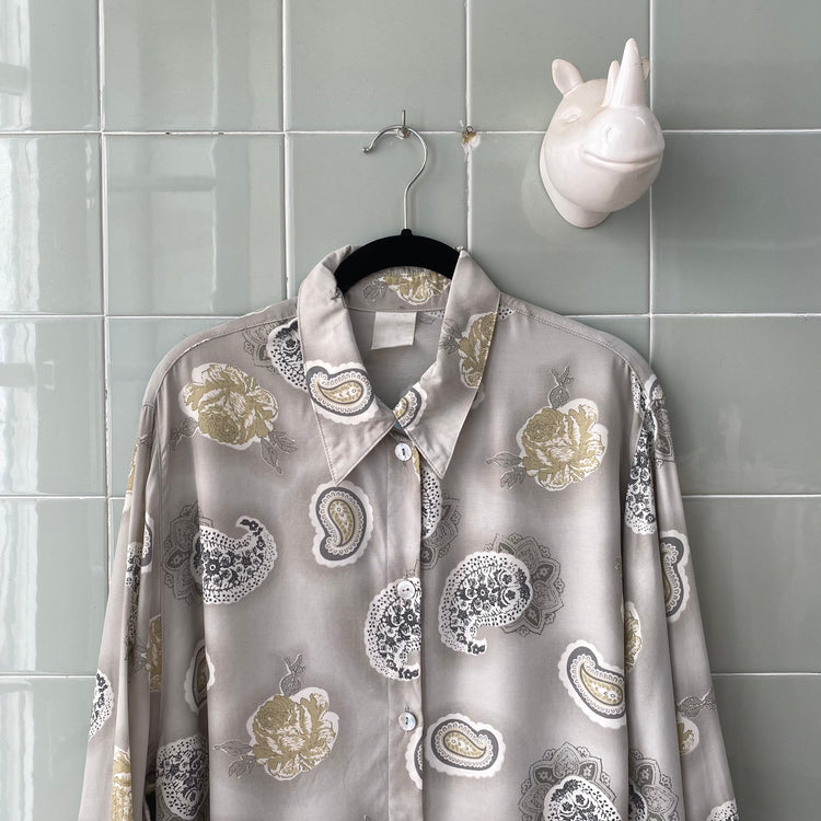 CAMISA GREY PAISLEY