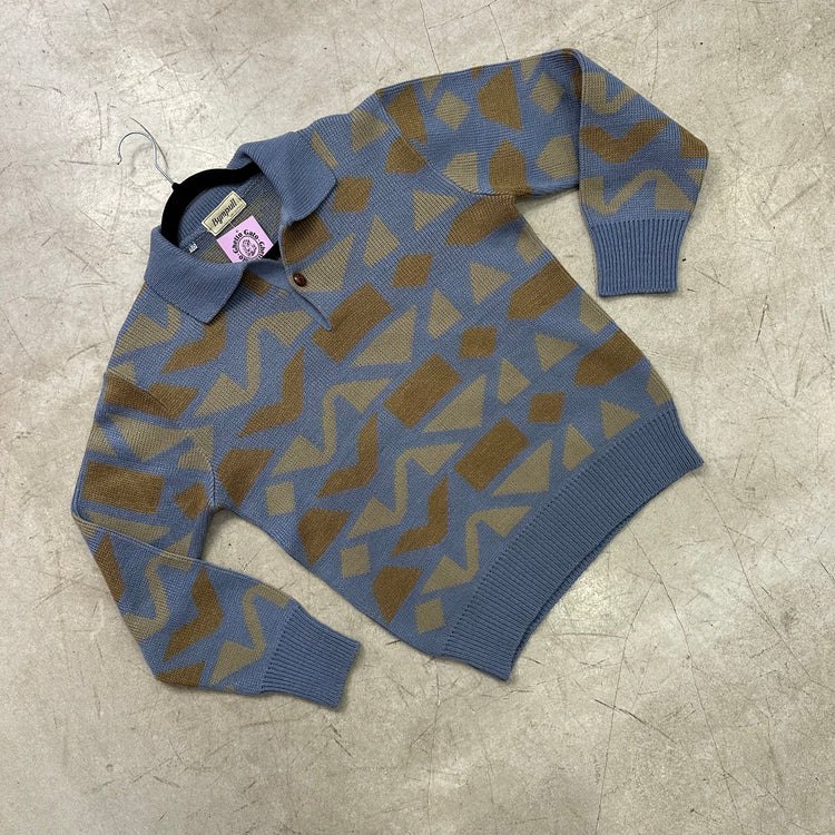 JERSEY POLO BLUE BYMPULL