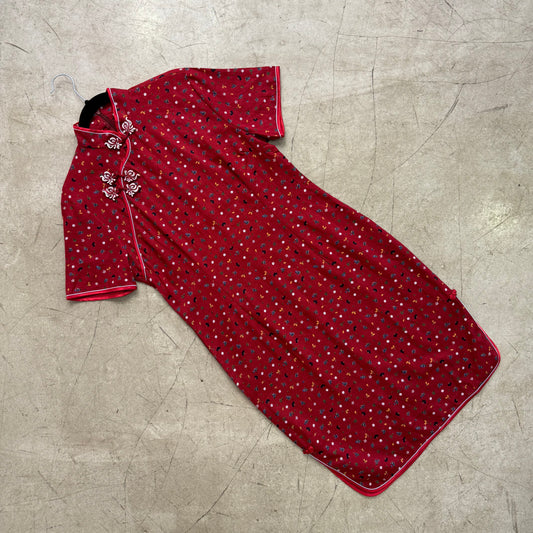 RED QUIPAO DRESS