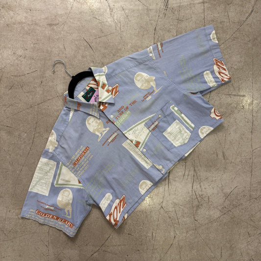 CAMISA BLUE CROPPED MAJORS