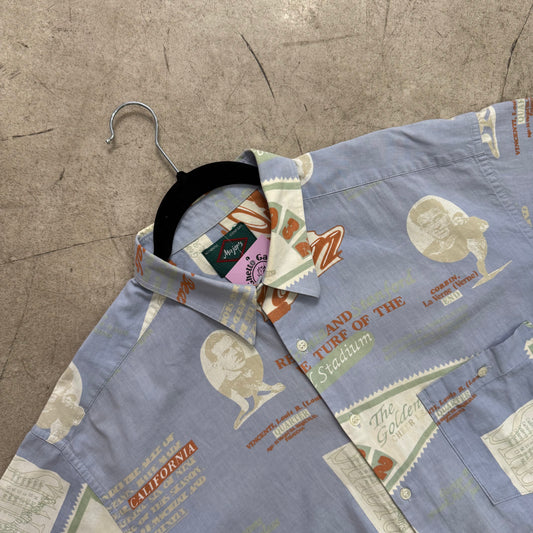 CAMISA BLUE CROPPED MAJORS