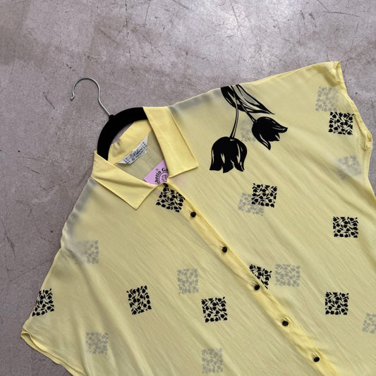 BLACK PRINT DANIELLE PHILIPE SHIRT