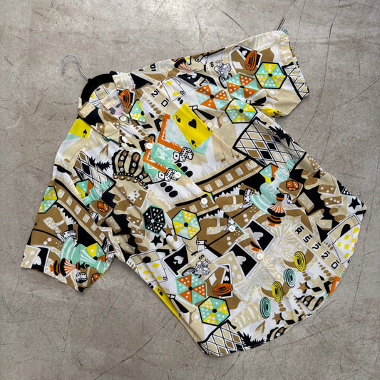CAMISA MULTICOLOR PRINT POKER