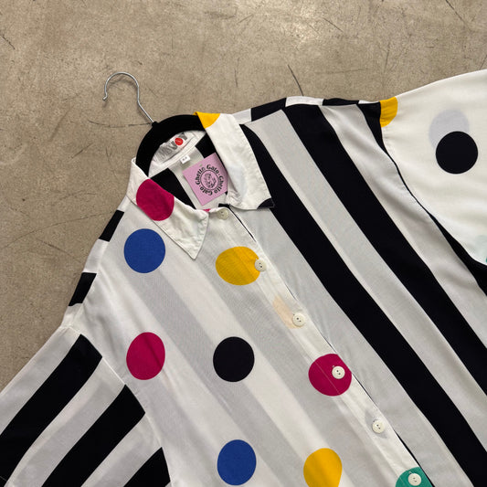 CAMISA WHITE PRINT MULTICOLOR MISSJOY