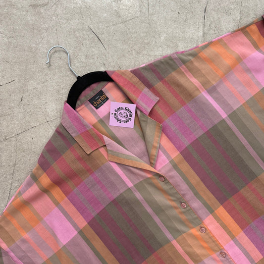 CAMISA CUADROS PINK CHANTAL