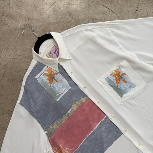 CAMISA WHITE PRINT MAGWEY