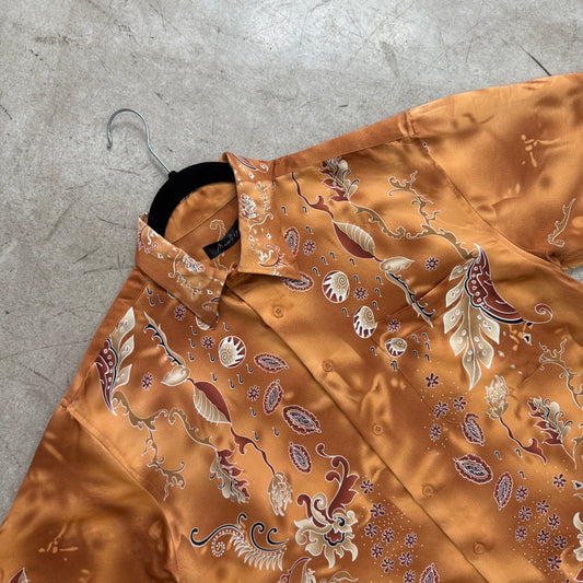 CAMISA ORANGE PRINT MANTOPS