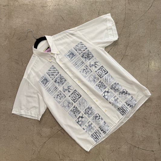 CAMISA WHITE PRINT ALGI