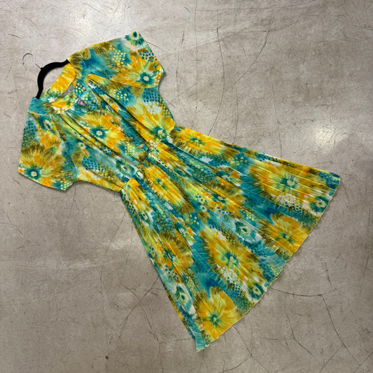 VESTIDO GASA YELLOW GREEN DUCAL