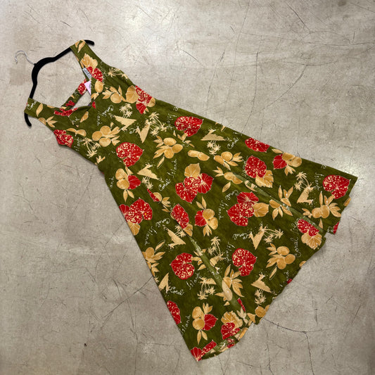 VESTIDO GREEN LARGO ROPER