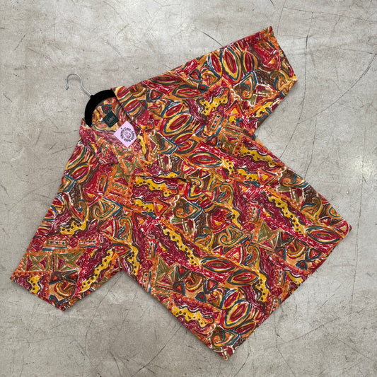 CAMISA MULTICOLOR ORANGE LAMPE