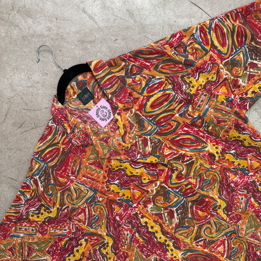 CAMISA MULTICOLOR ORANGE LAMPE