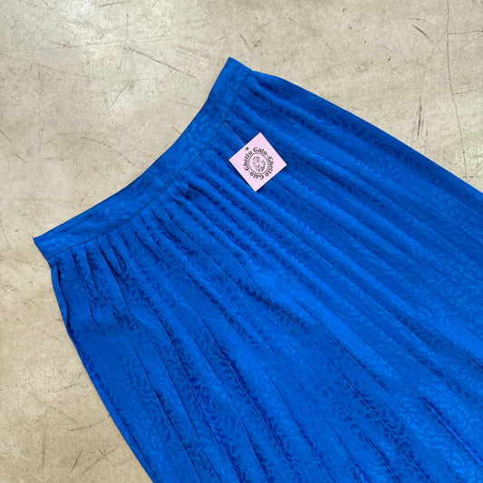 FALDA BLUE PLISADA