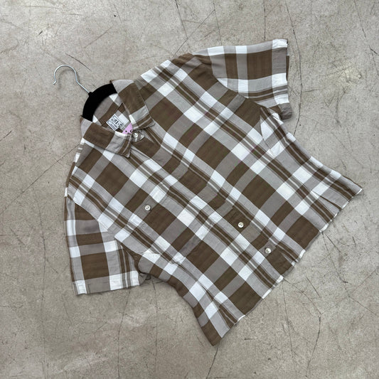 CAMISA CORTA CUADROS MR CAT