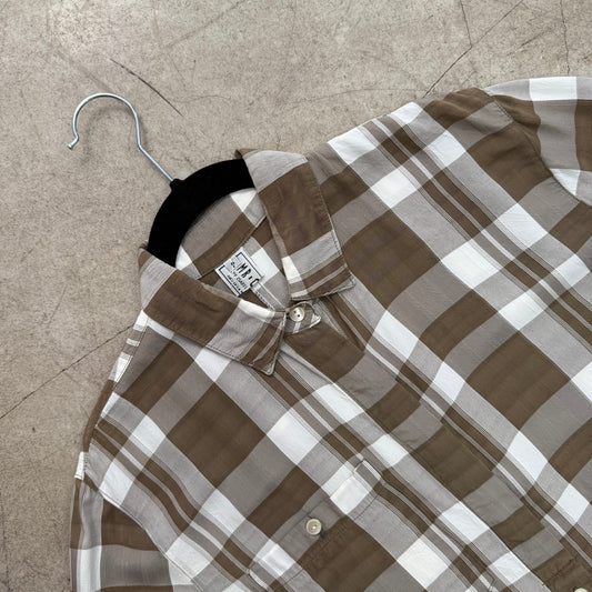 CAMISA CORTA CUADROS MR CAT