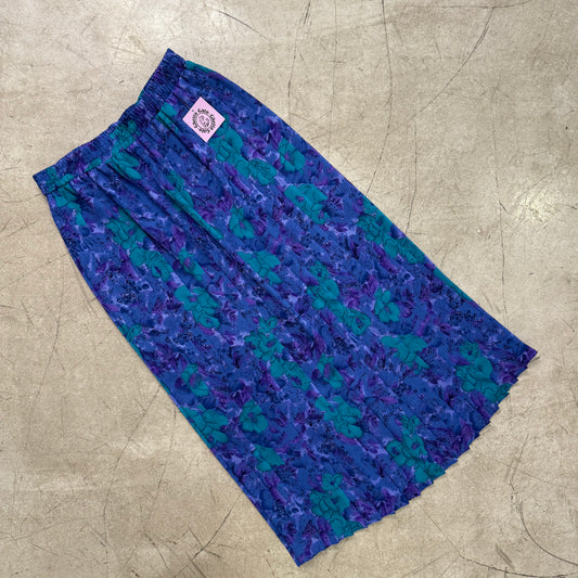 FALDA PURPLE PLISADA PRINT