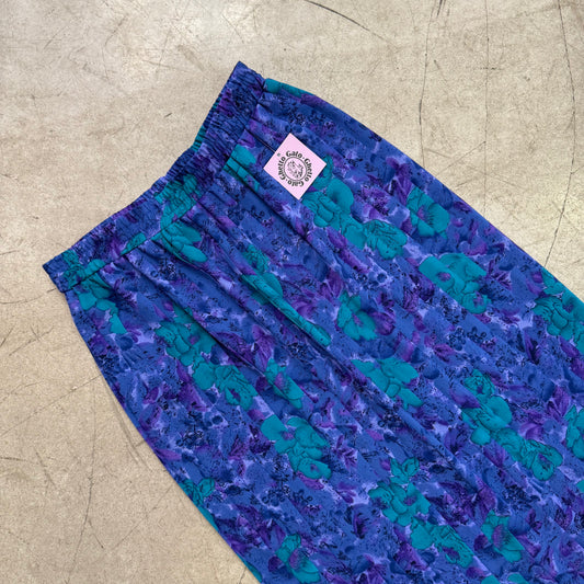 FALDA PURPLE PLISADA PRINT
