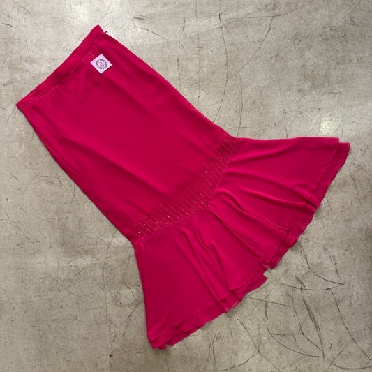 FALDA FUCSIA LARGA MODATELA