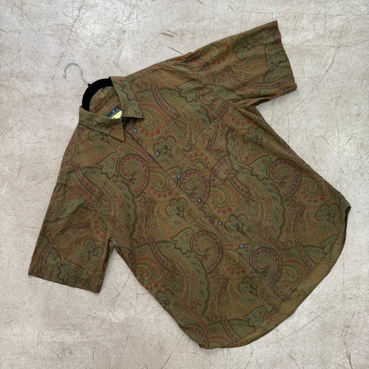 CAMISA PAISLEY GREEN COUNTRYSIDE