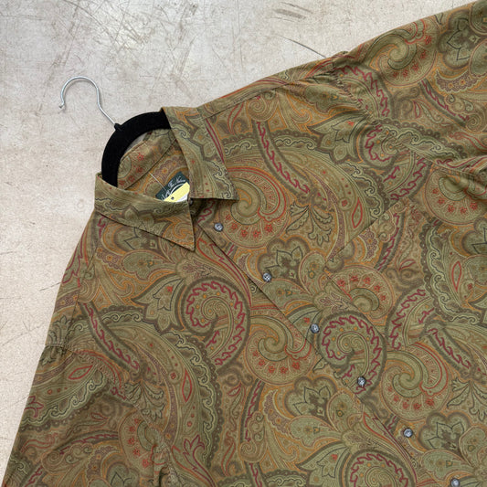 CAMISA PAISLEY GREEN COUNTRYSIDE
