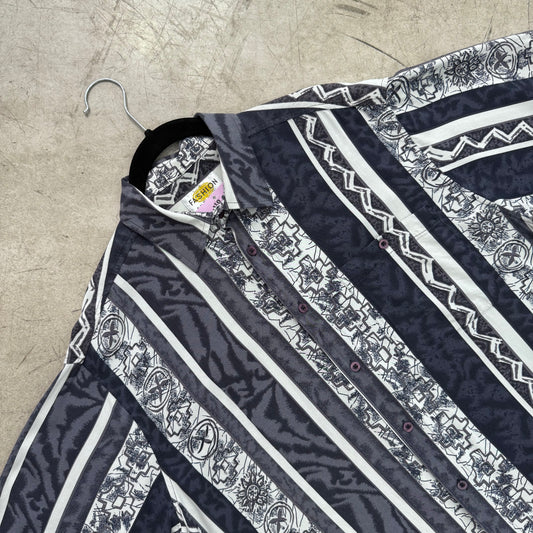 CAMISA GREY PRINT WHITE