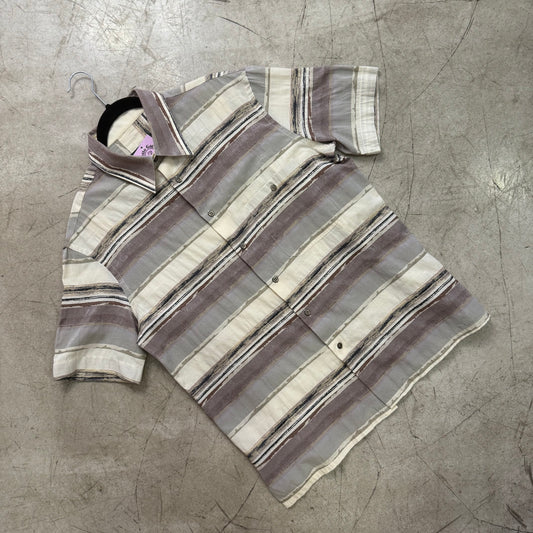 CAMISA BEIGE RAYAS BUCCINO