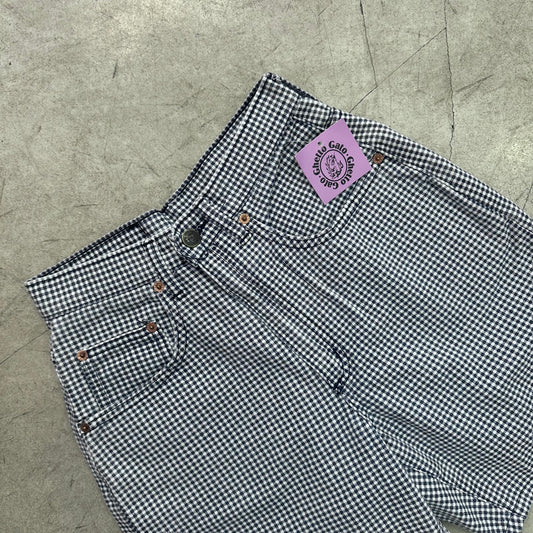 VICHI WANCHESS NAVY DENIM SHORTS