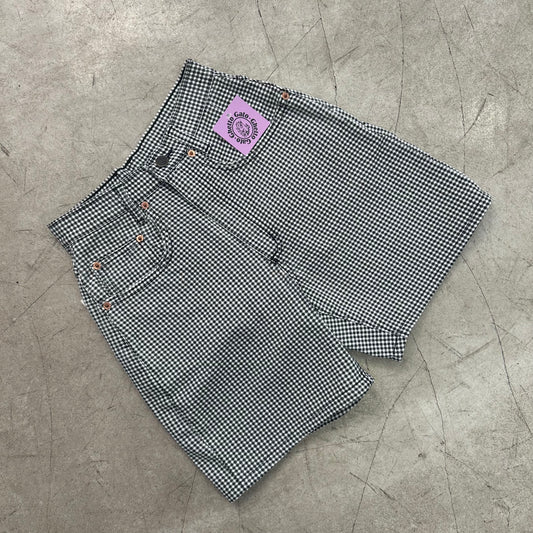 BLACK VICHI WANCHESS DENIM SHORTS