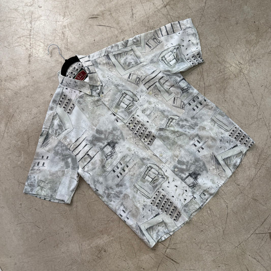 CAMISA GREY PRINT DAC