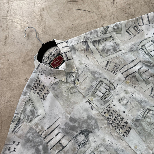 CAMISA GREY PRINT DAC