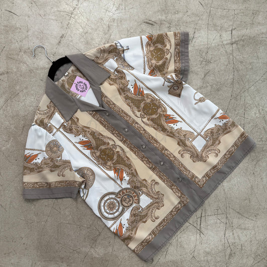 CAMISA BEIGE BAROQUE