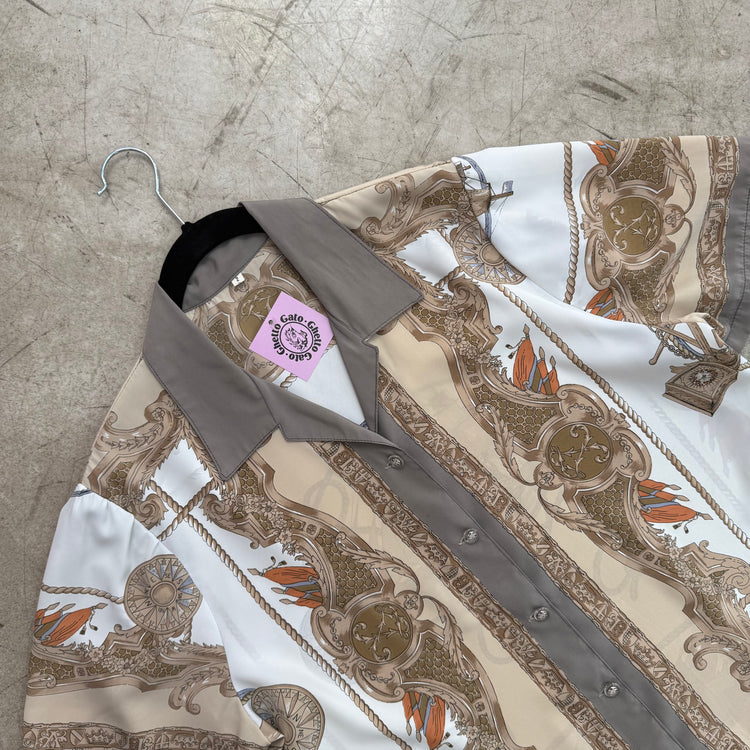 CAMISA BEIGE BAROQUE