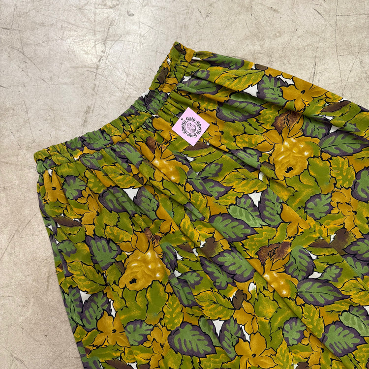 FALDA GREEN GASA PRINT