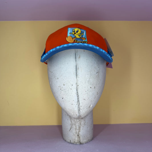 GORRA TWEETY ORANGE BLUE