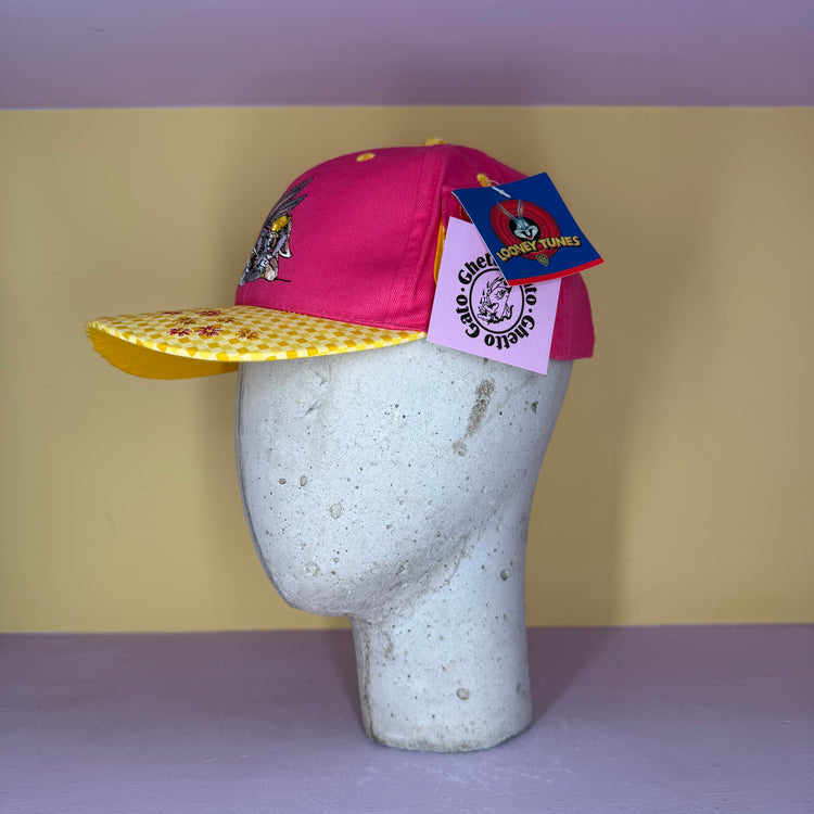 GORRA BUGS & LOLA BUNNY PINK YELLOW