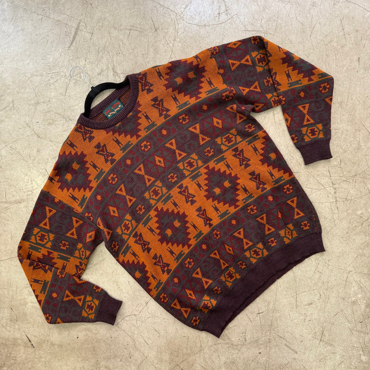 JERSEY ORANGE PRINT OVER-TIME
