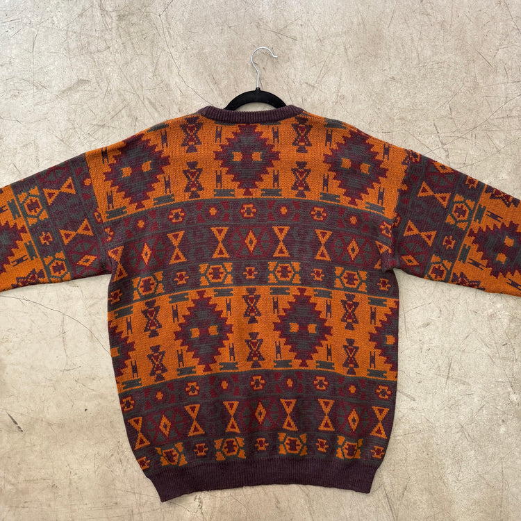 JERSEY ORANGE PRINT OVER-TIME