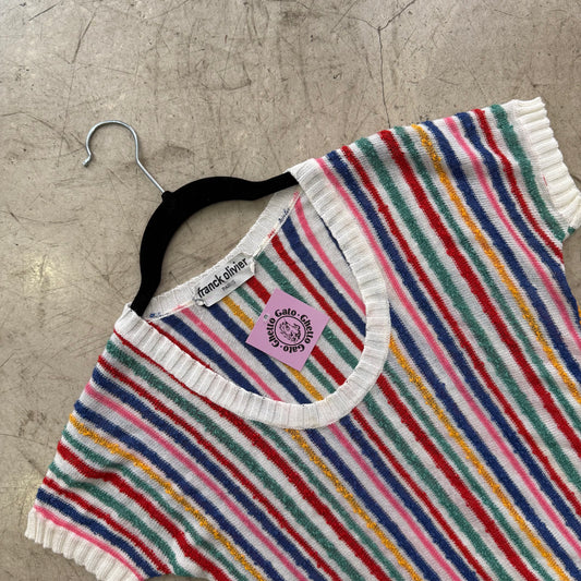 TOP PUNTO MULTICOLOR FRANCK OLIVIER