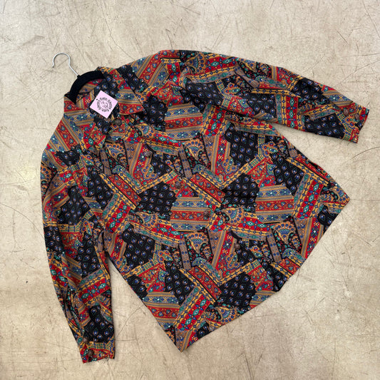 CAMISA MULTICOLOR FLORAL RED