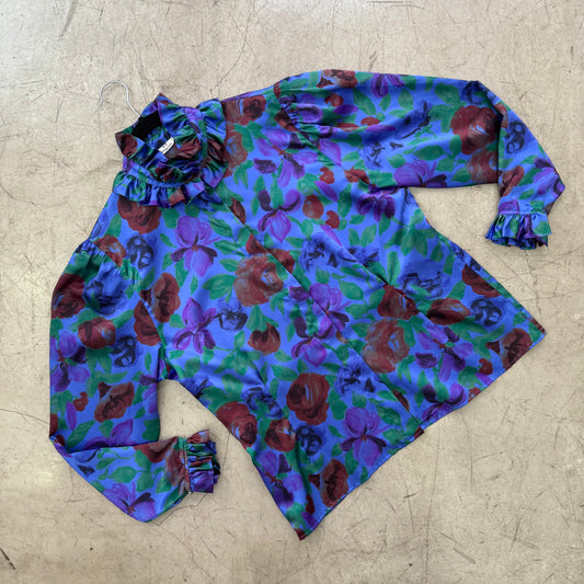 GELBES CHIFFON-VALENTINSTAGSHEMD