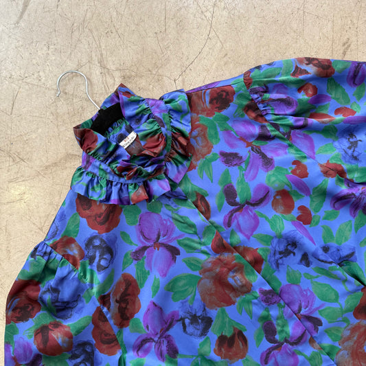 GELBES CHIFFON-VALENTINSTAGSHEMD