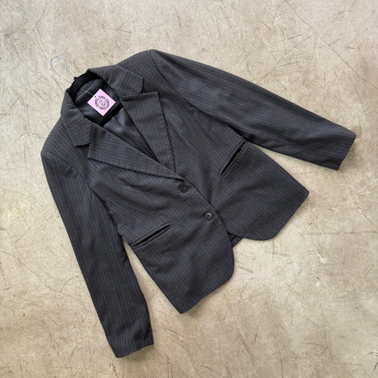ÜBERGROßER BLAZER AUS BEIGEM CORD VON SELINAC