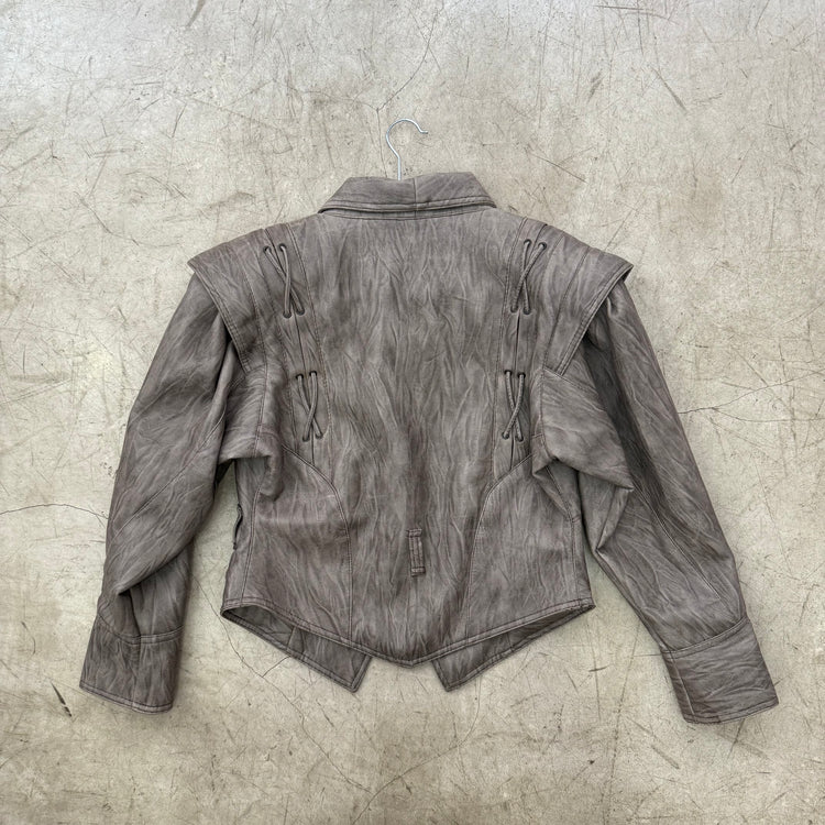 BLAZERJACKE AUS SEIDE MIT SCHÖPFCHEN