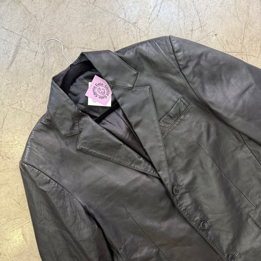 BLAZER PIEL CUERO BLACK
