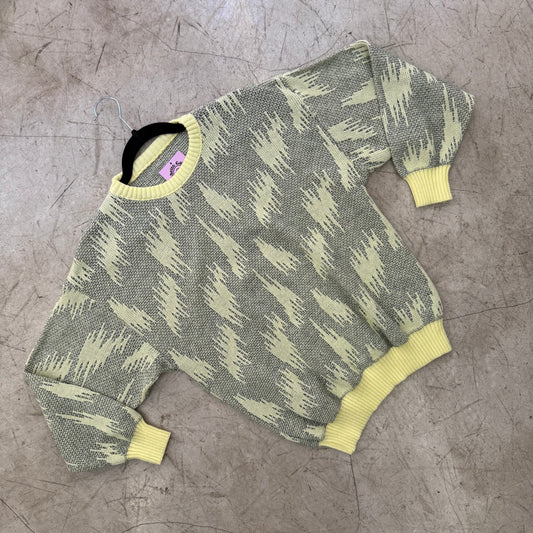 GREEN PINK LUREX JERSEY