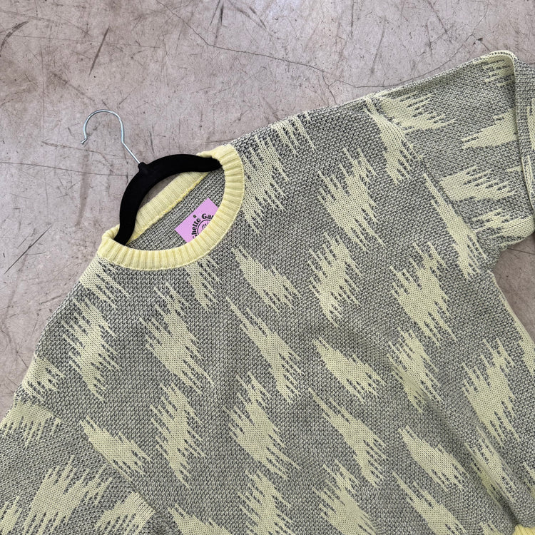 GREEN PINK LUREX JERSEY